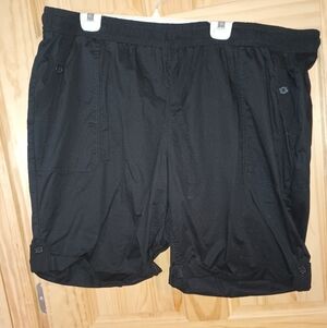 Men's Black Casual Shorts